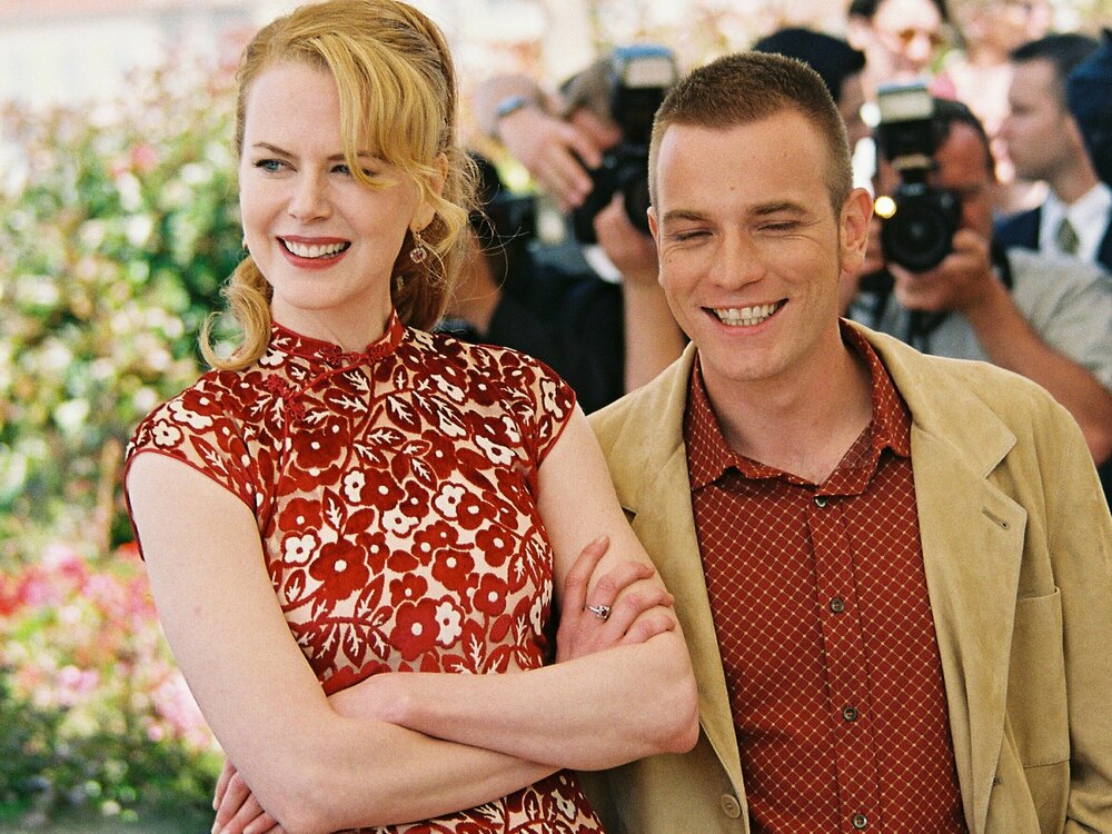 Nicole Kidman und Ewan McGregor auf dem Filmfestival in Cannes 2001