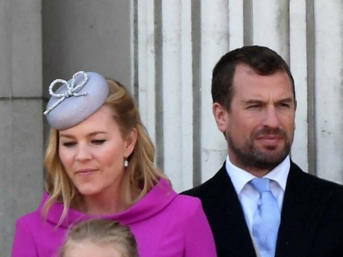 Peter Phillips und seine Frau Autumn im Jahr 2019