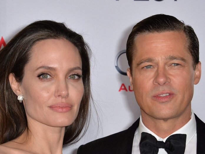 Angelina Jolie und Brad Pitt im Jahr 2015