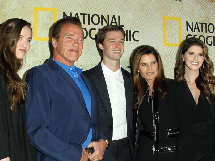 Die Schwarzenegger-Familie bei einem Auftritt auf dem roten Teppich