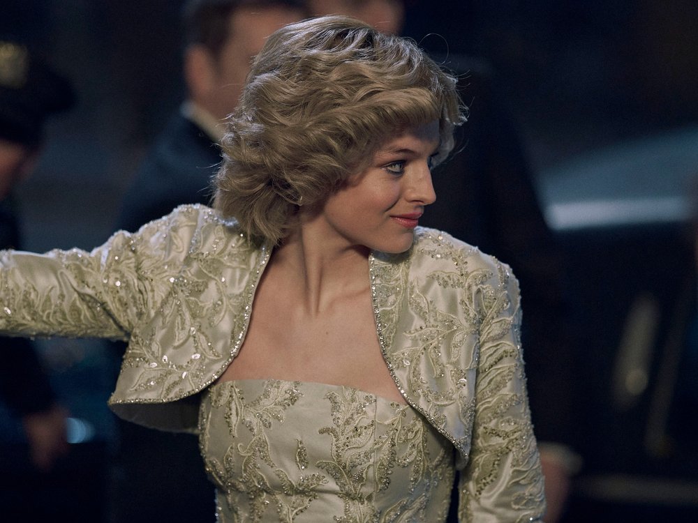 Emma Corrin als Prinzessin Diana in der vierten Staffel von "The Crown"