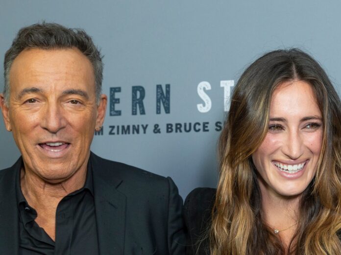 Bruce Springsteen mit seiner Tochter Jessica.