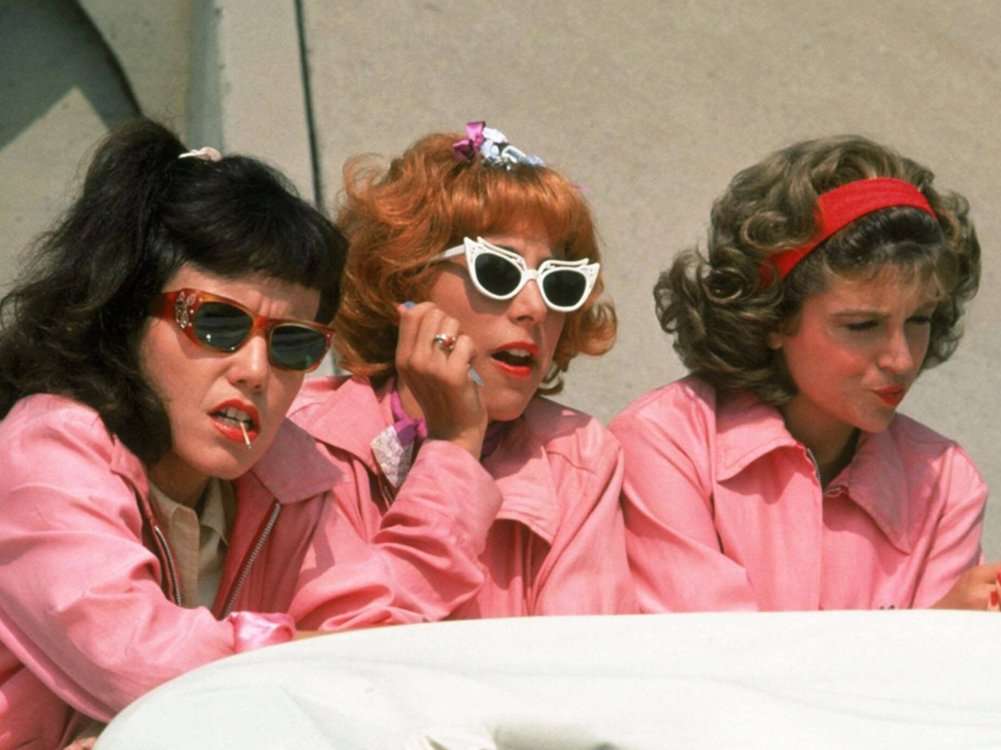 Die "Pink Ladies" aus "Grease" von 1978.