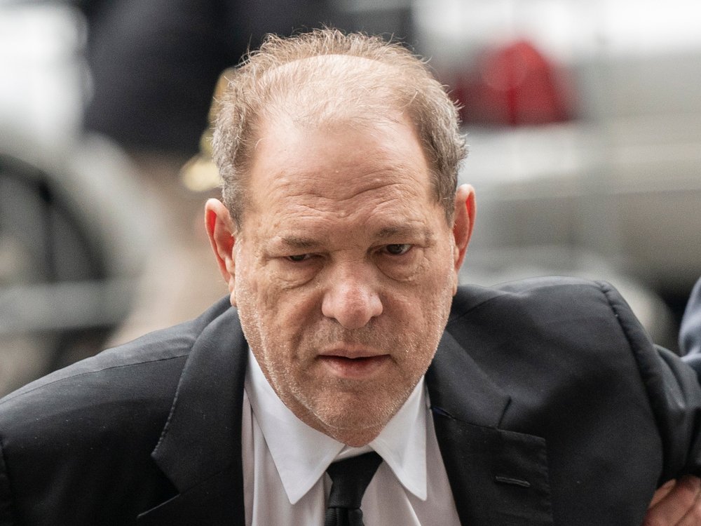 Harvey Weinstein während seines Prozesses Anfang 2020 in New York.