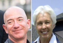 Jeff Bezos und Wally Funk werden zusammen ins All fliegen.