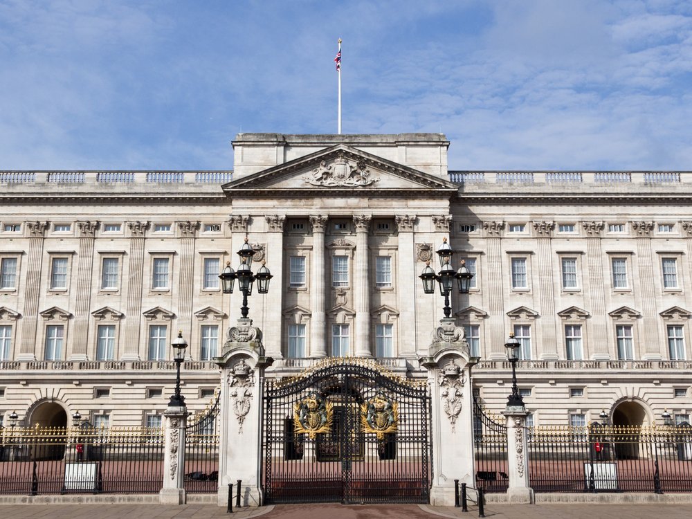 Der Buckingham Palast in London.