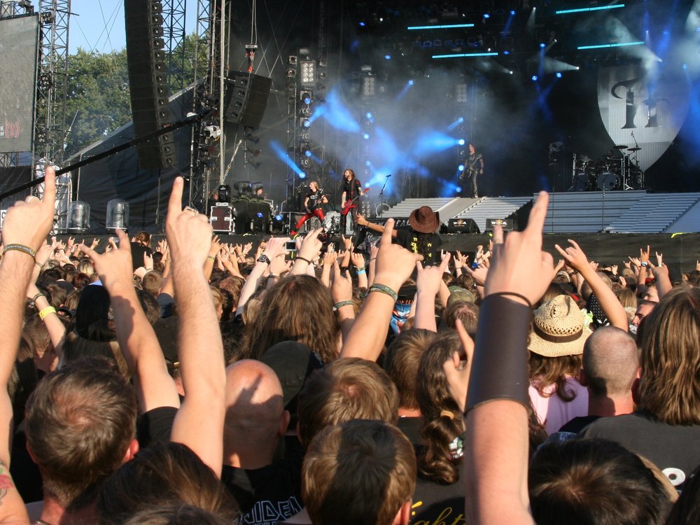 Das Wacken Open Air ist eins der größten Metal-Festivals der Welt.