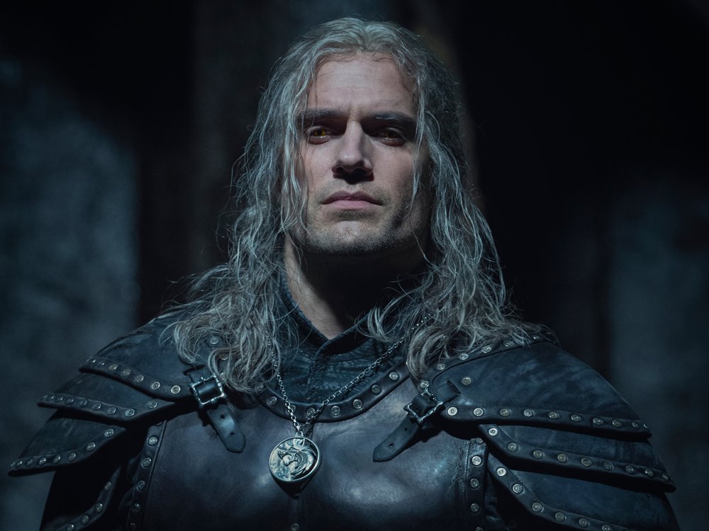 Henry Cavill in "The Witcher".