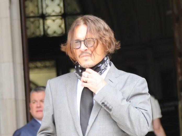 Johnny Depp im vergangenen Jahr während seines Prozesses gegen die britische 