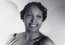 Josephine Baker im Jahr 1949.