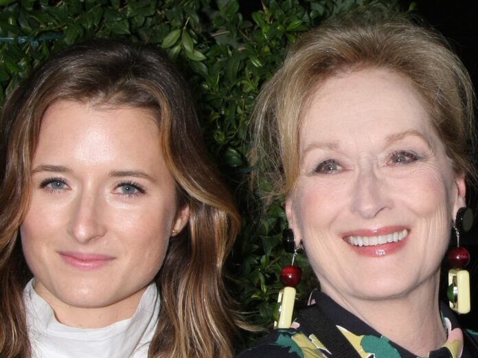 Meryl Streep (r.) feiert am Wochenende die Hochzeit von Tochter Grace.