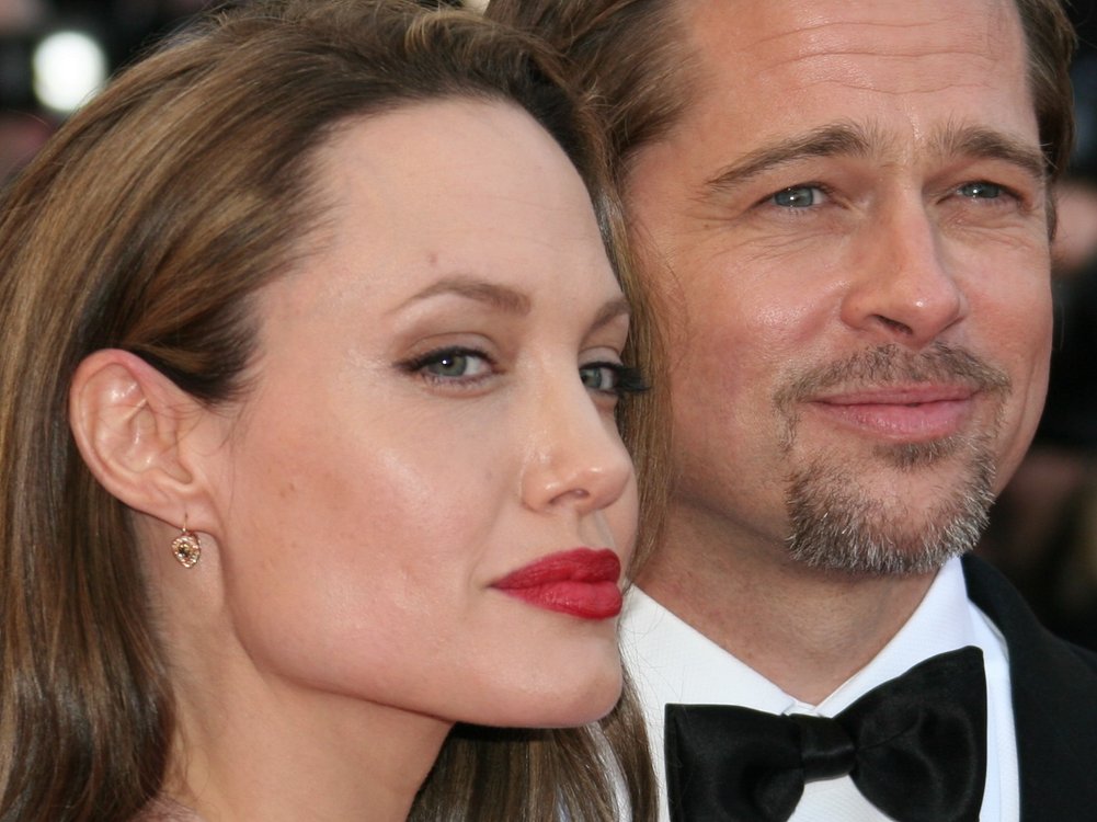 Angelina Jolie und Brad Pitt während glücklicherer Tage in Cannes.