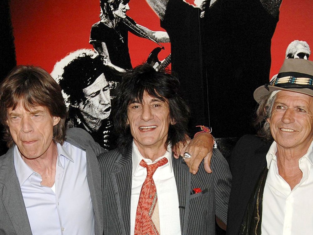 The Rolling Stones bestehen jetzt nur noch aus Mick Jagger (v.l.)