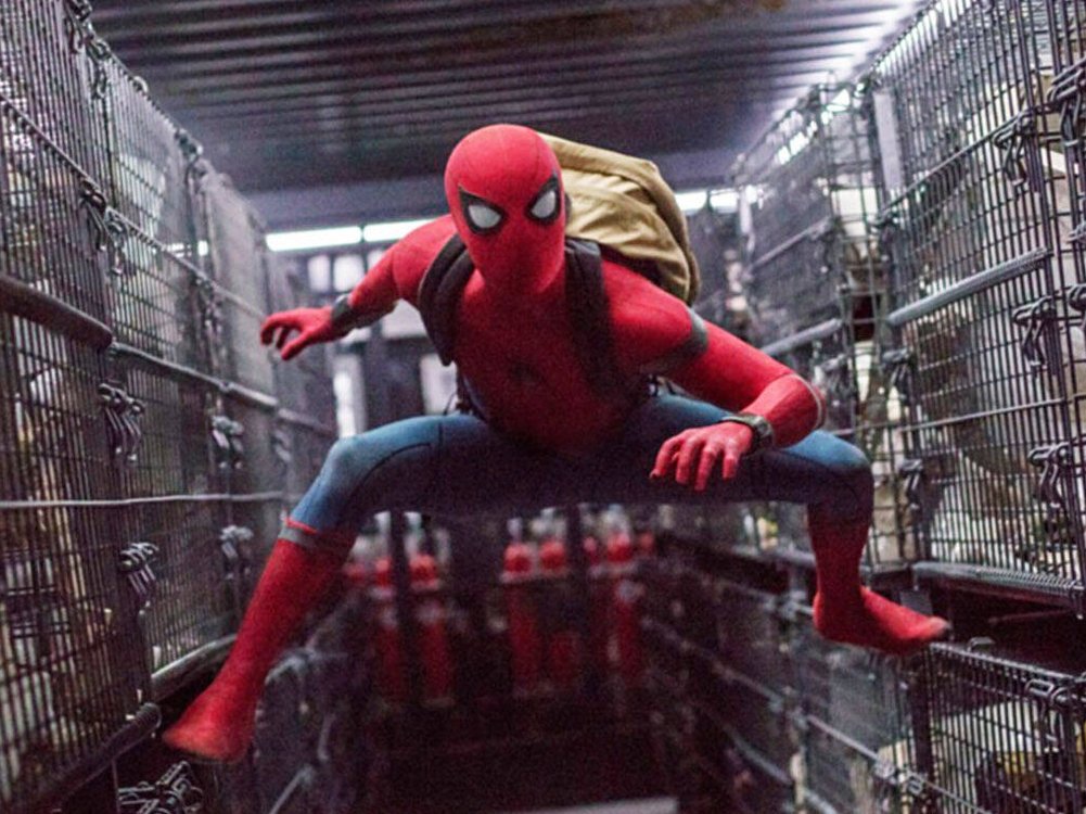 Tom Holland in "Spider-Man: Homecoming".