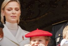 Fürstin Charlène von Monaco sorgt sich um ihre kleine Tochter Gabriella.