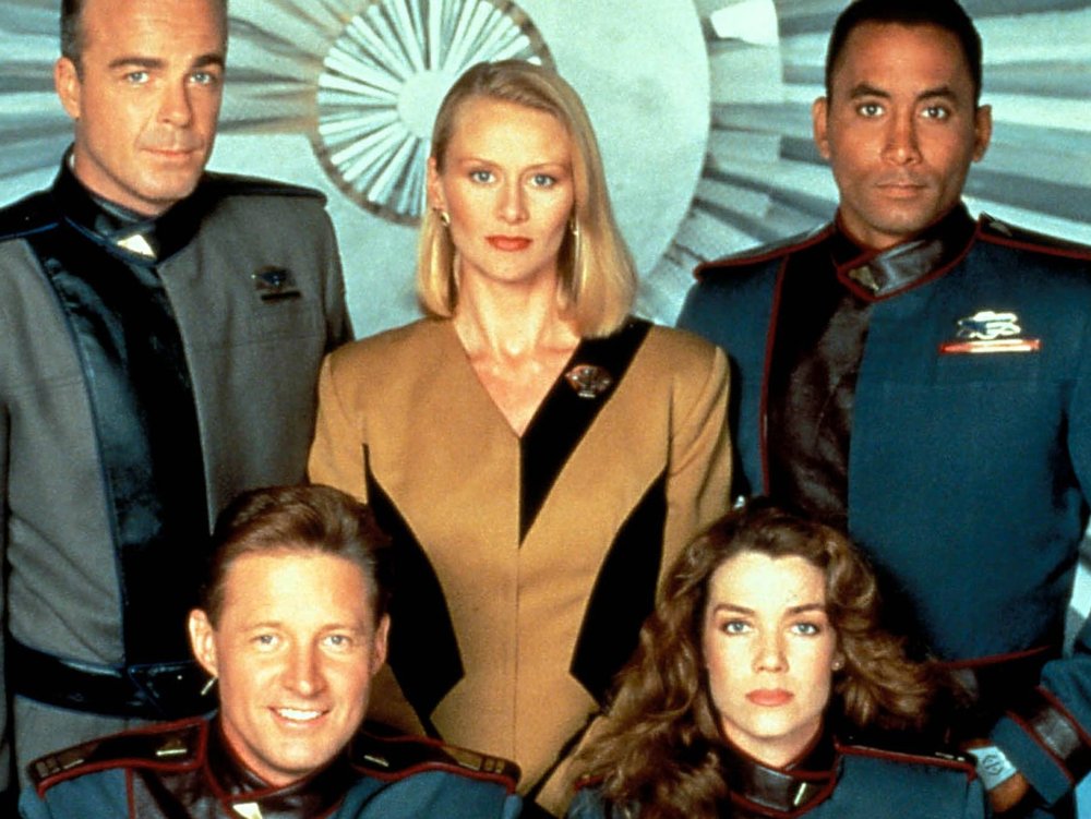Ein Teil der alten Crew von "Babylon 5".