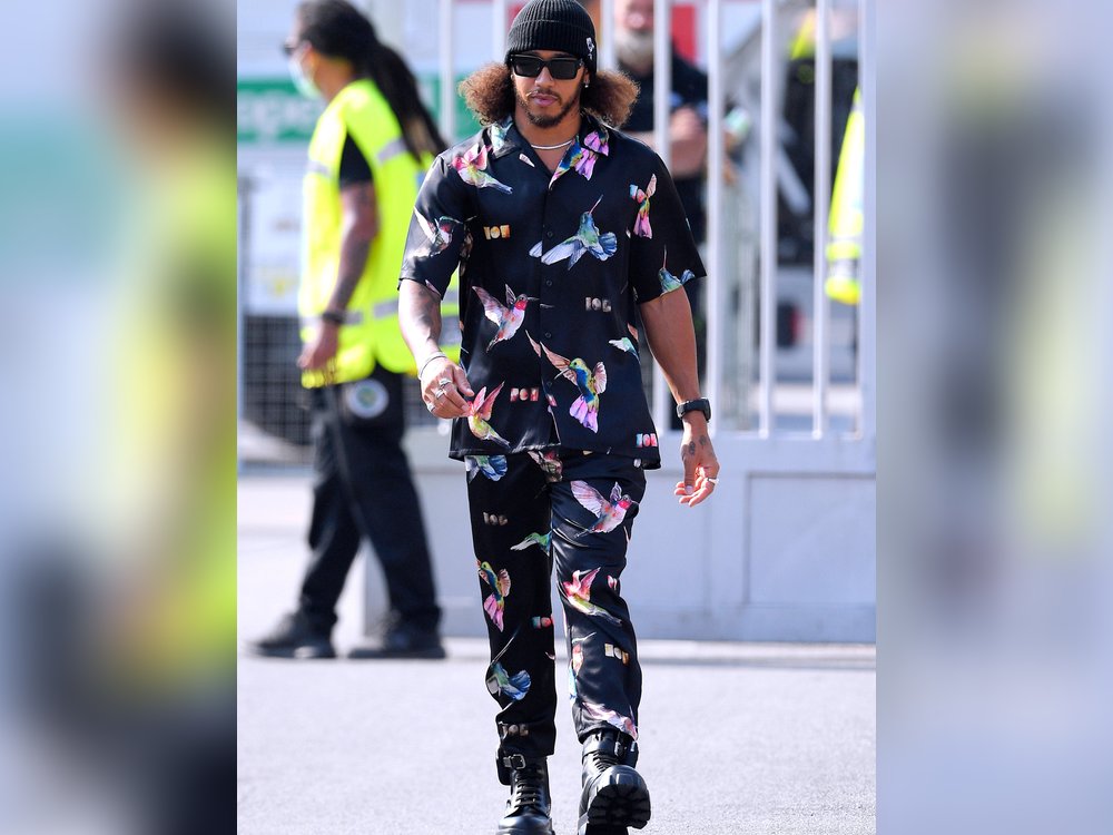 Lewis Hamilton beim GP in Italien