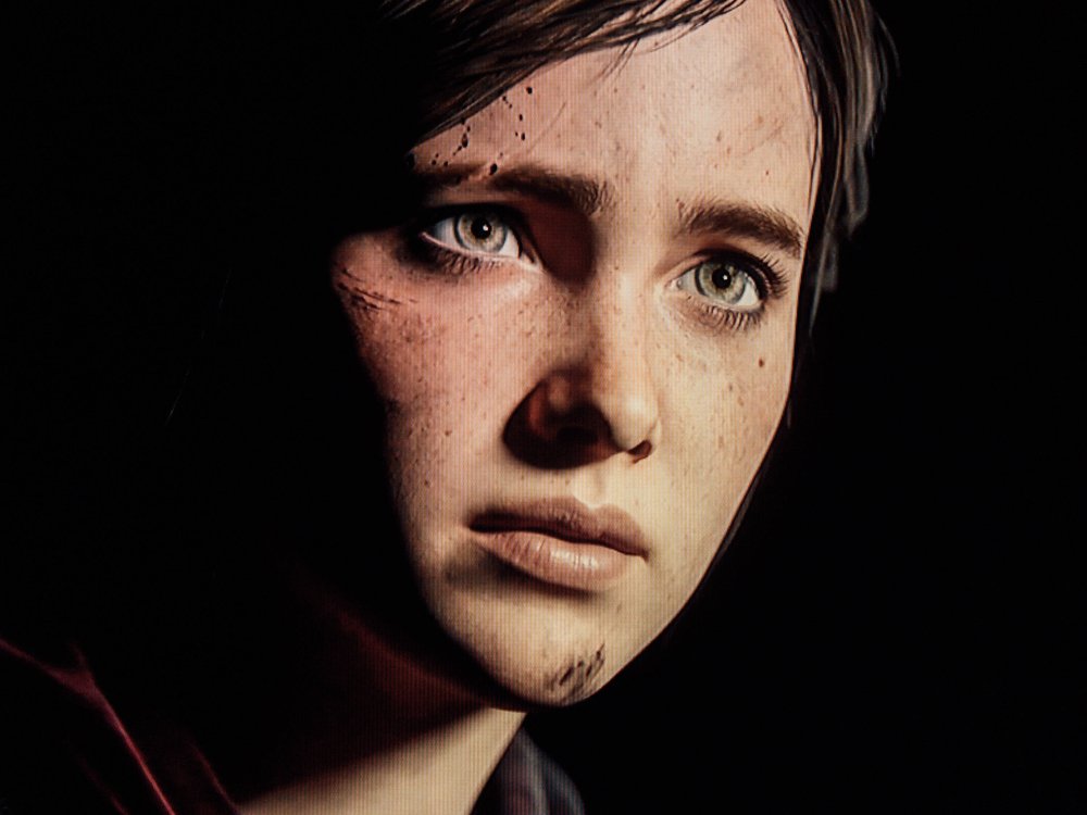 Ellie in dem Videospiel "The Last of Us Part II".