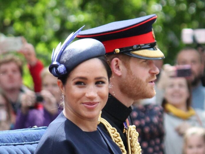Herzogin Meghan und Prinz Harry in London im Jahr 2019.
