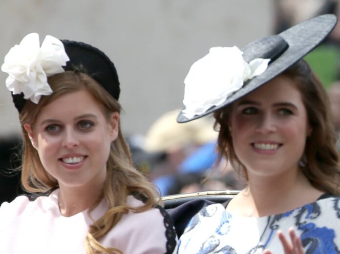 Prinzessin Beatrice (li.) und Prinzessin Eugenie 2019 bei der 