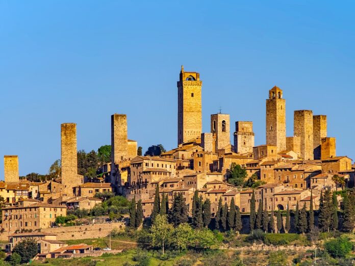 San Gimignano in der Toskana gehört seit 1990 zum Weltkulturerbes der UNESCO.