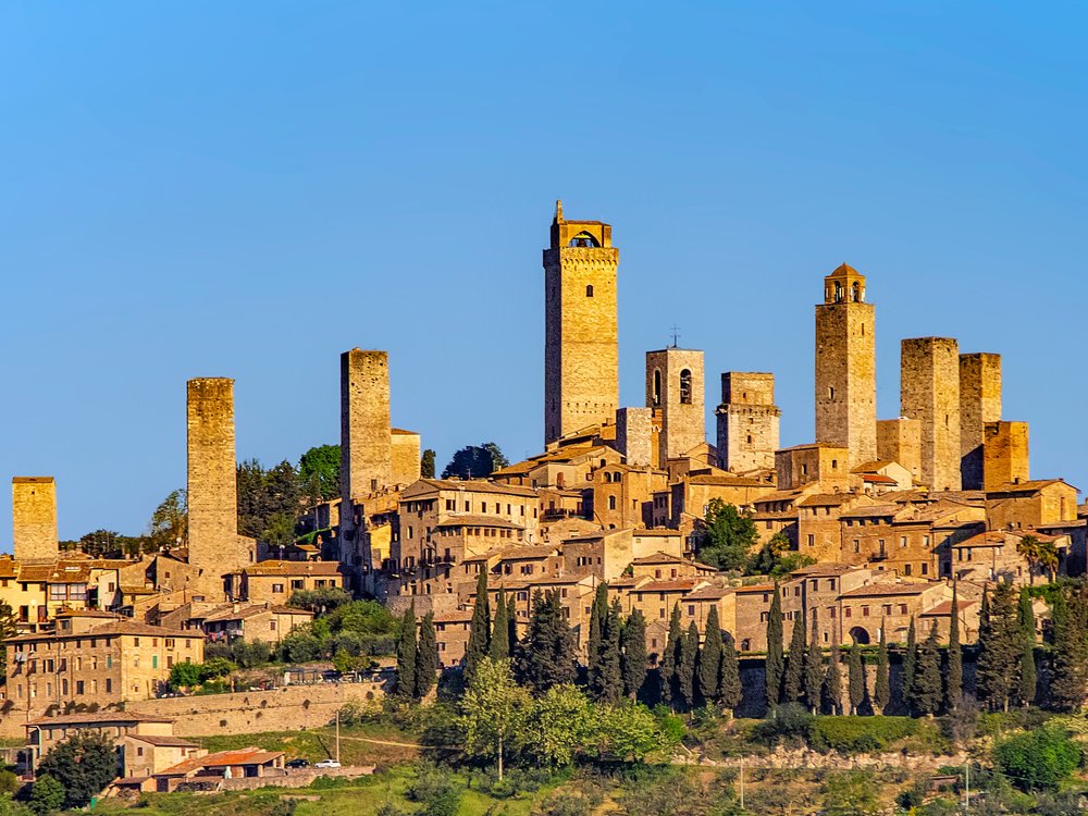 San Gimignano in der Toskana gehört seit 1990 zum Weltkulturerbes der UNESCO.