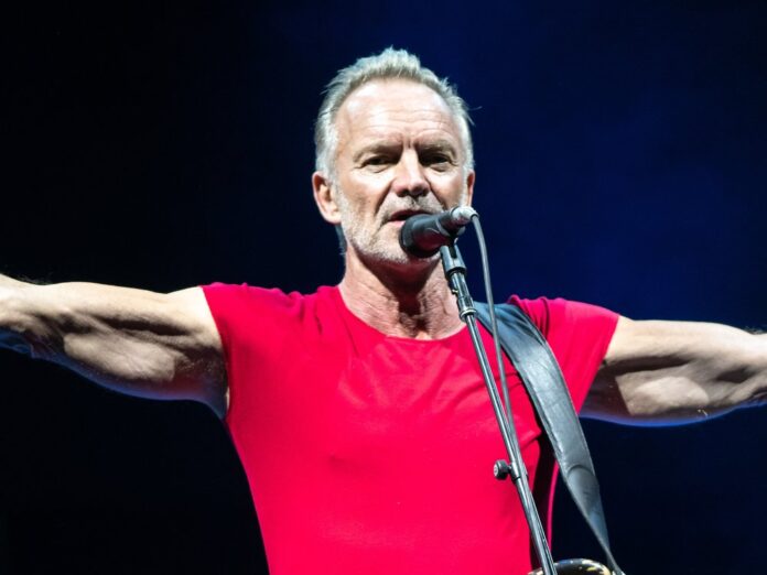 Sting während eines Auftritts in Italien im Jahr 2019.