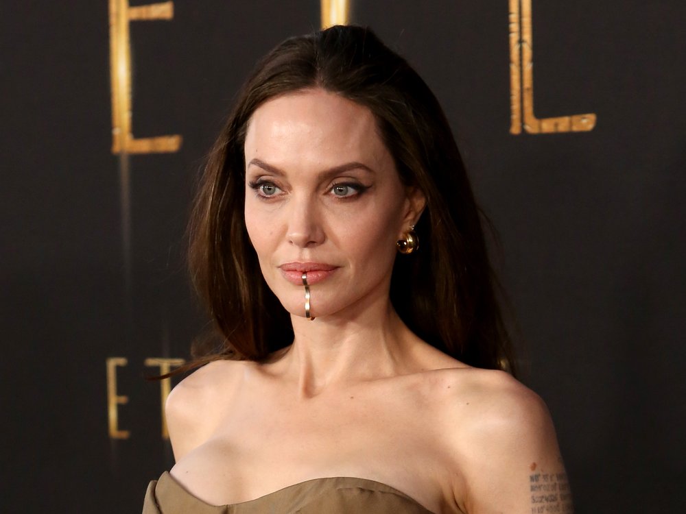 Angelina Jolie auf der Premiere von "Eternals" in Los Angeles.