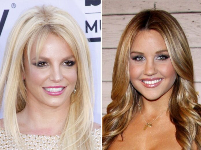 Britney Spears (l.) und Amanda Bynes stehen unter Vormundschaft.