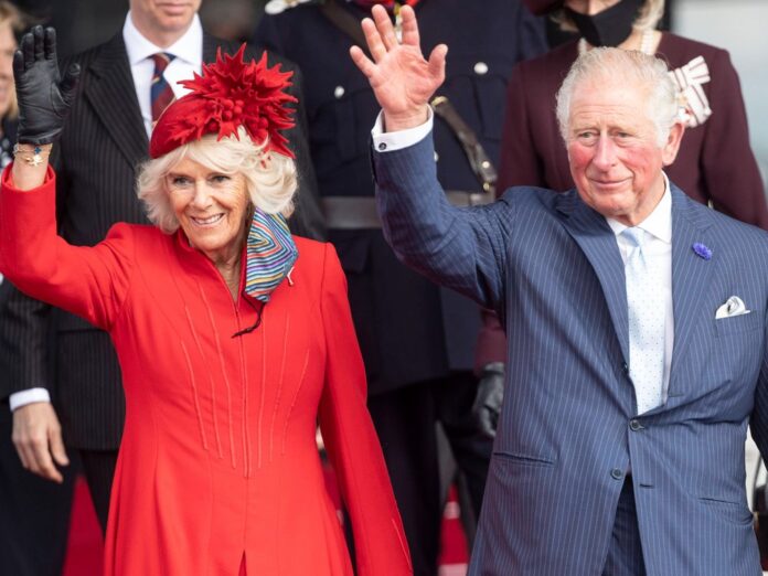 Herzogin Camilla und Prinz Charles bei einem Besuch Mitte Oktober in Cardiff