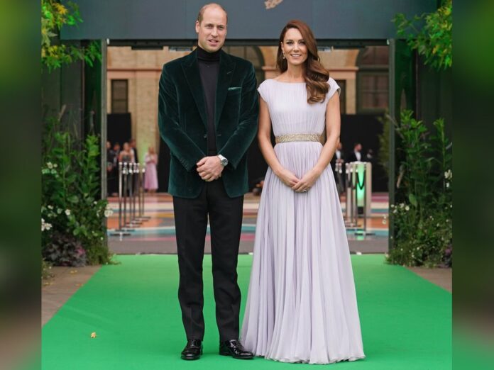 Starker Auftritt: Prinz William und Herzogin Kate beim Earthshot Prize 2021.