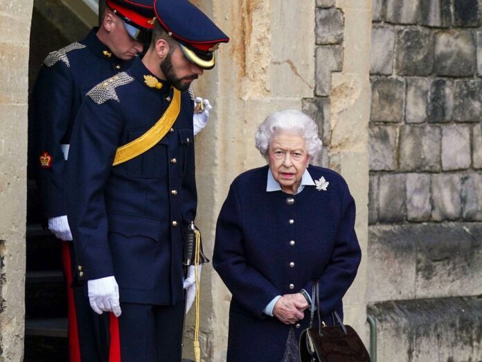 Die Queen bei einem Auftritt in Windsor.