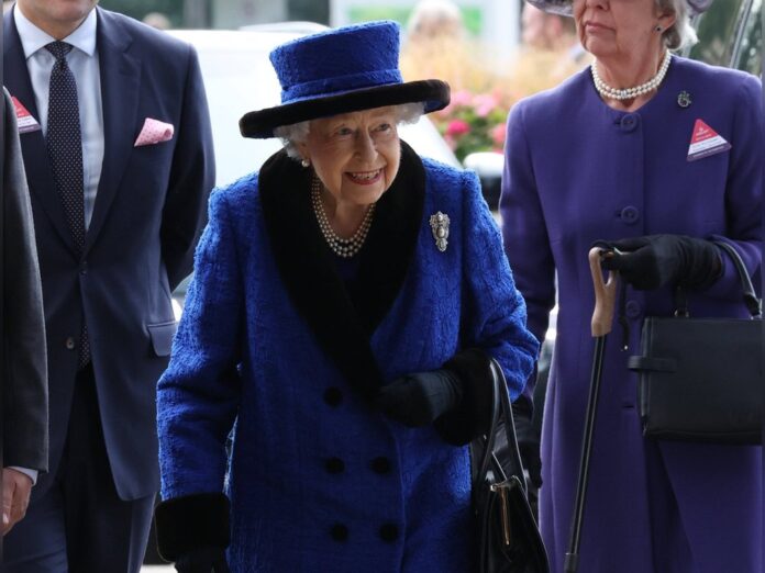 Queen Elizabeth II. in Ascot.