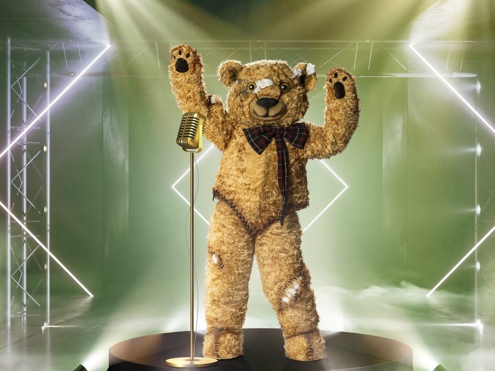"The Masked Singer" 2021: Das ist der Teddy.