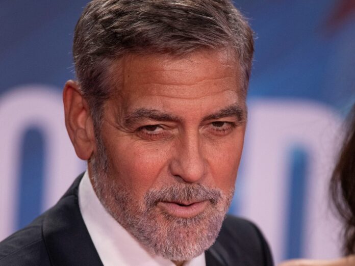 George Clooney bei einem Auftritt in London.
