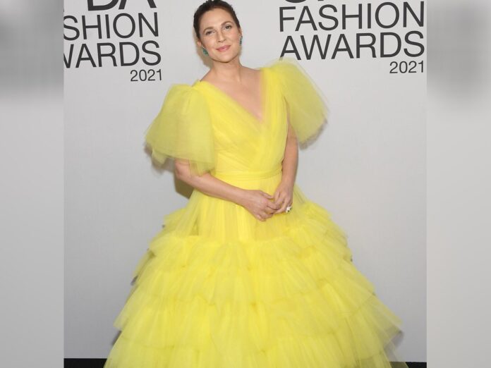Drew Barrymore bei den CFDA Fashion Awards in New York.