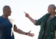 Dwayne Johnson als Luke Hobbs (l.) und Jason Statham als Deckard Shaw in "Fast & Furious: Hobbs & Shaw".