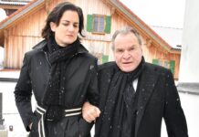 Susanne Kellermann und Fritz Wepper im Winter 2019