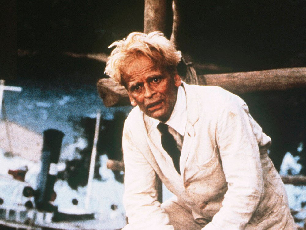 Klaus Kinski in Werner Herzogs Film "Fitzcarraldo".