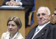 Maike Kohl-Richter und Helmut Kohl im Jahr 2012.