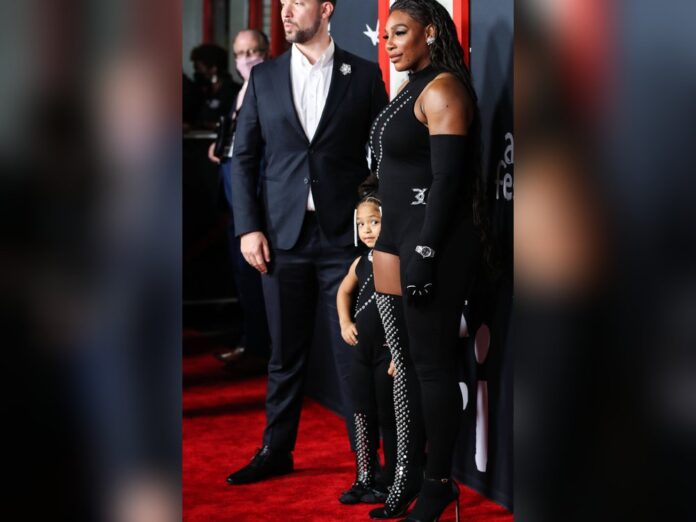 Alexis Ohanian (li.) und Serena Williams mit Tochter Alexis Olympia in Los Angeles.