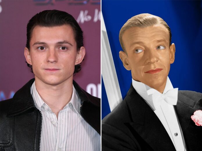 Tom Holland (l.) spielt Fred Astaire.