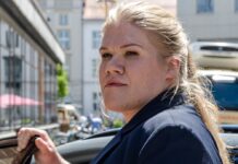 "Polizeiruf 110: Hermann": Kriminalhauptkommissarin Alexandra Luschke (Gisa Flake) unterstützt die Ermittlungen.