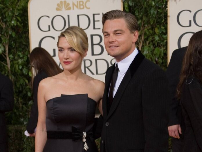 Kate Winslet und Leonardo DiCaprio gemeinsam auf dem roten Teppich.