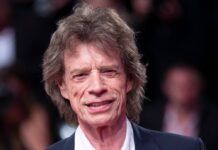 Mick Jagger bei einem Auftritt auf dem roten Teppich.