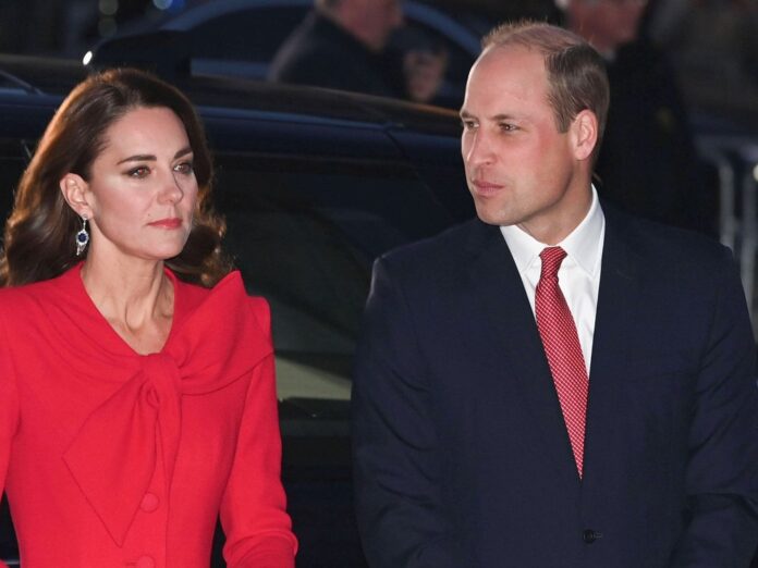 Prinz William und Herzogin Kate bei einem Auftritt in London.