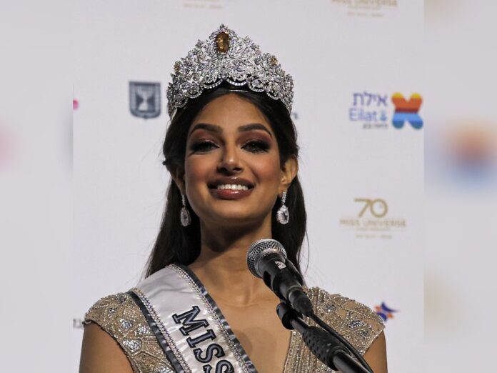 Harnaaz Sandhu wurde zur Miss Universe gekrönt.