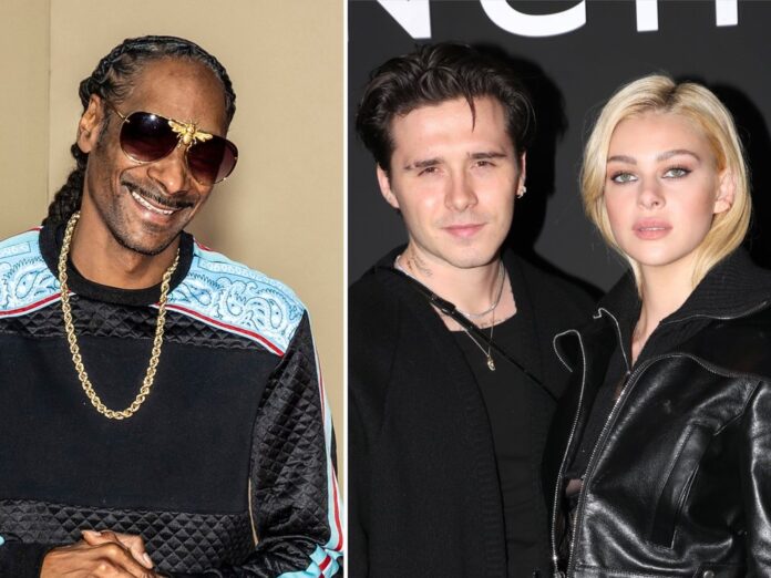Snoop Dogg (l.) wird Brooklyn Beckham und Nicola Peltz' Hochzeits-DJ.