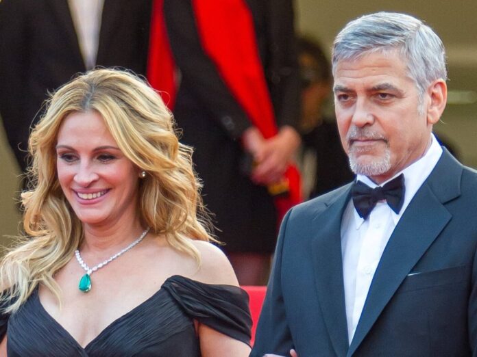 Julia Roberts und George Clooney im Jahr 2016 in Cannes.
