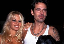 Pamela Anderson und Tommy Lee 1995.